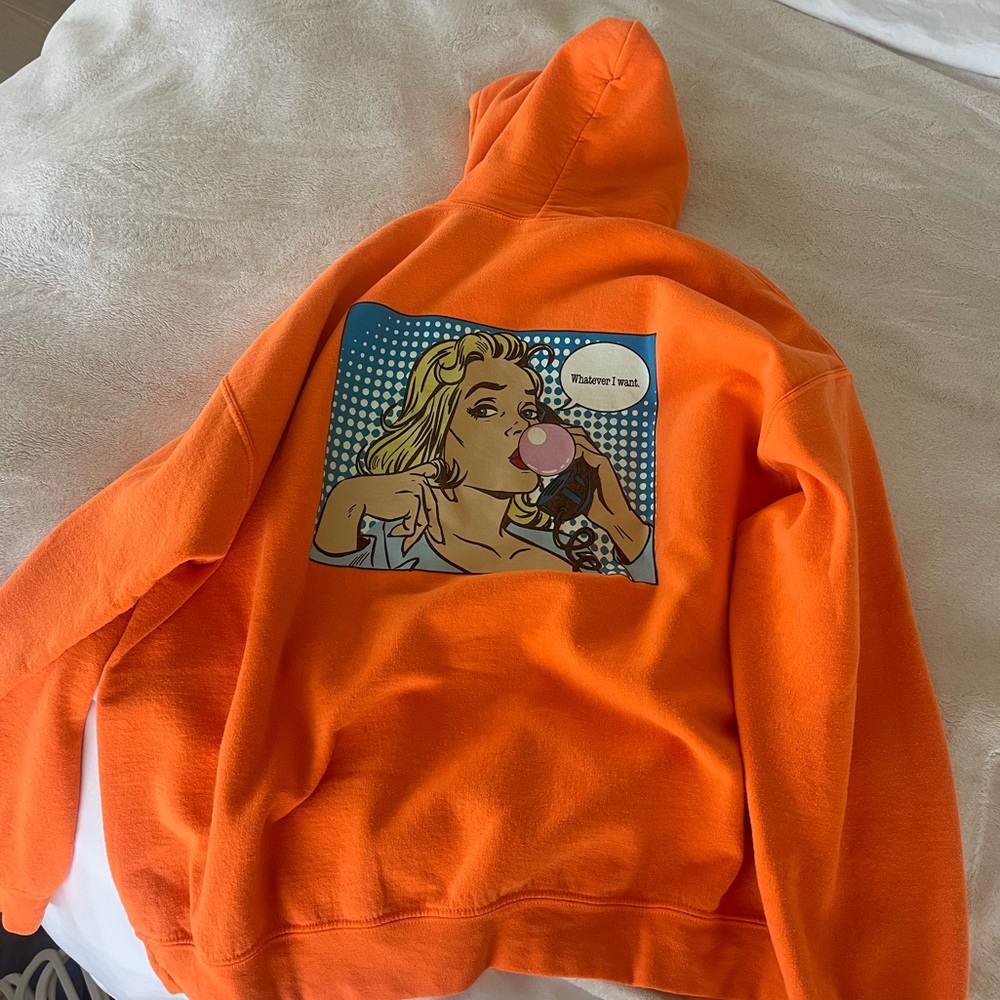Boys Lie Orange Hoodie